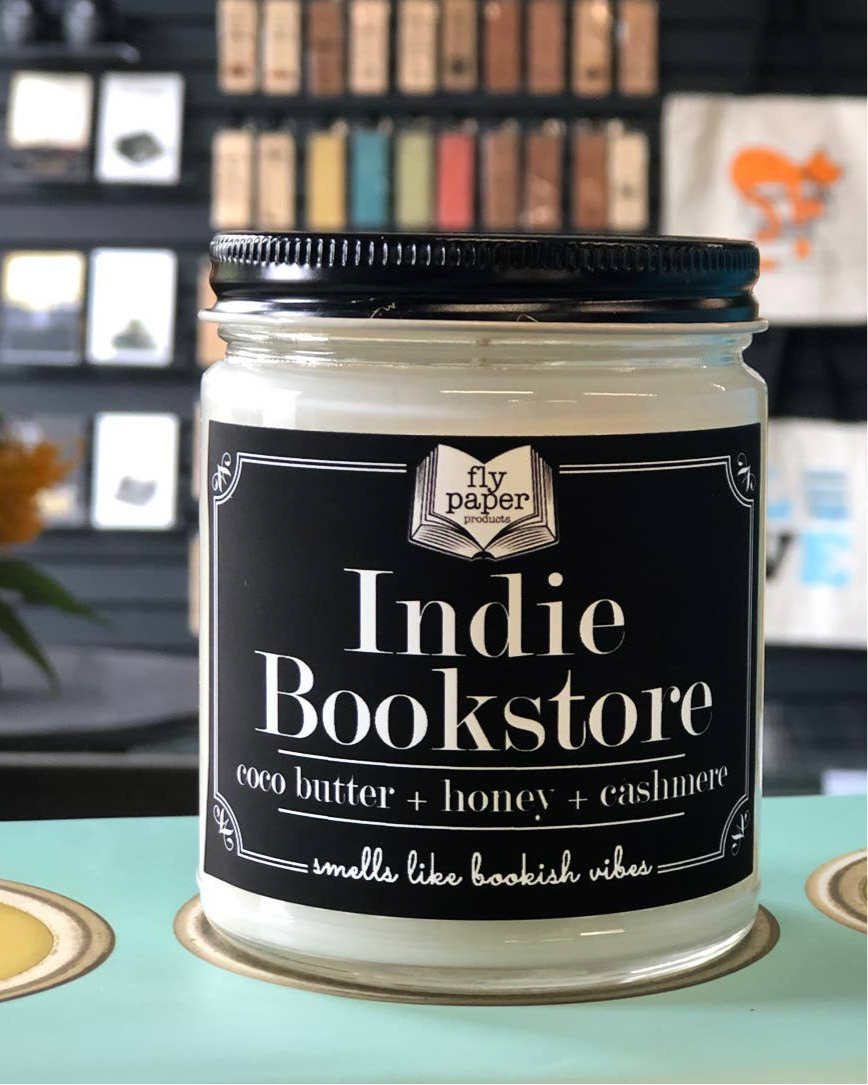 Indie Bookstore 9oz Soy Candle