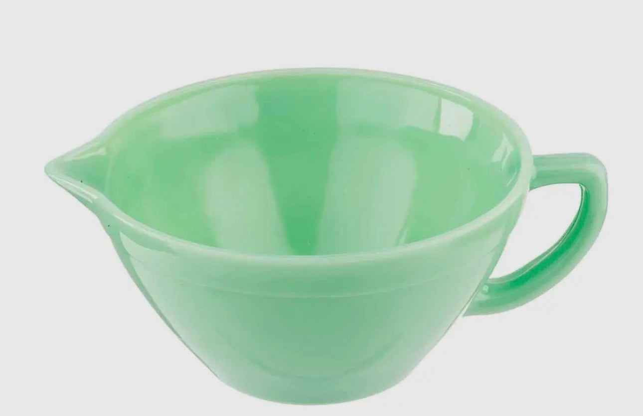 Jadeite Glass Collection Mixing Bowl