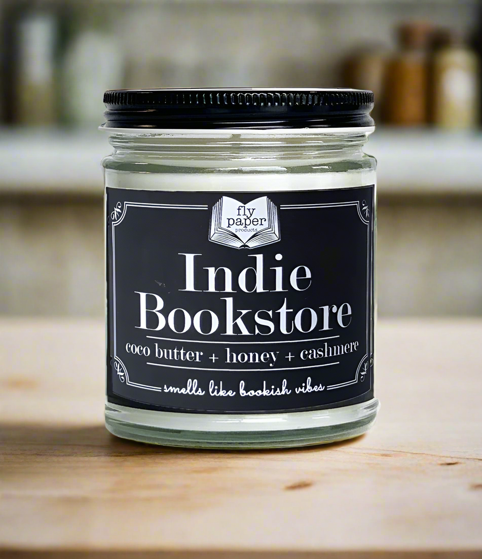 Indie Bookstore 9oz Soy Candle