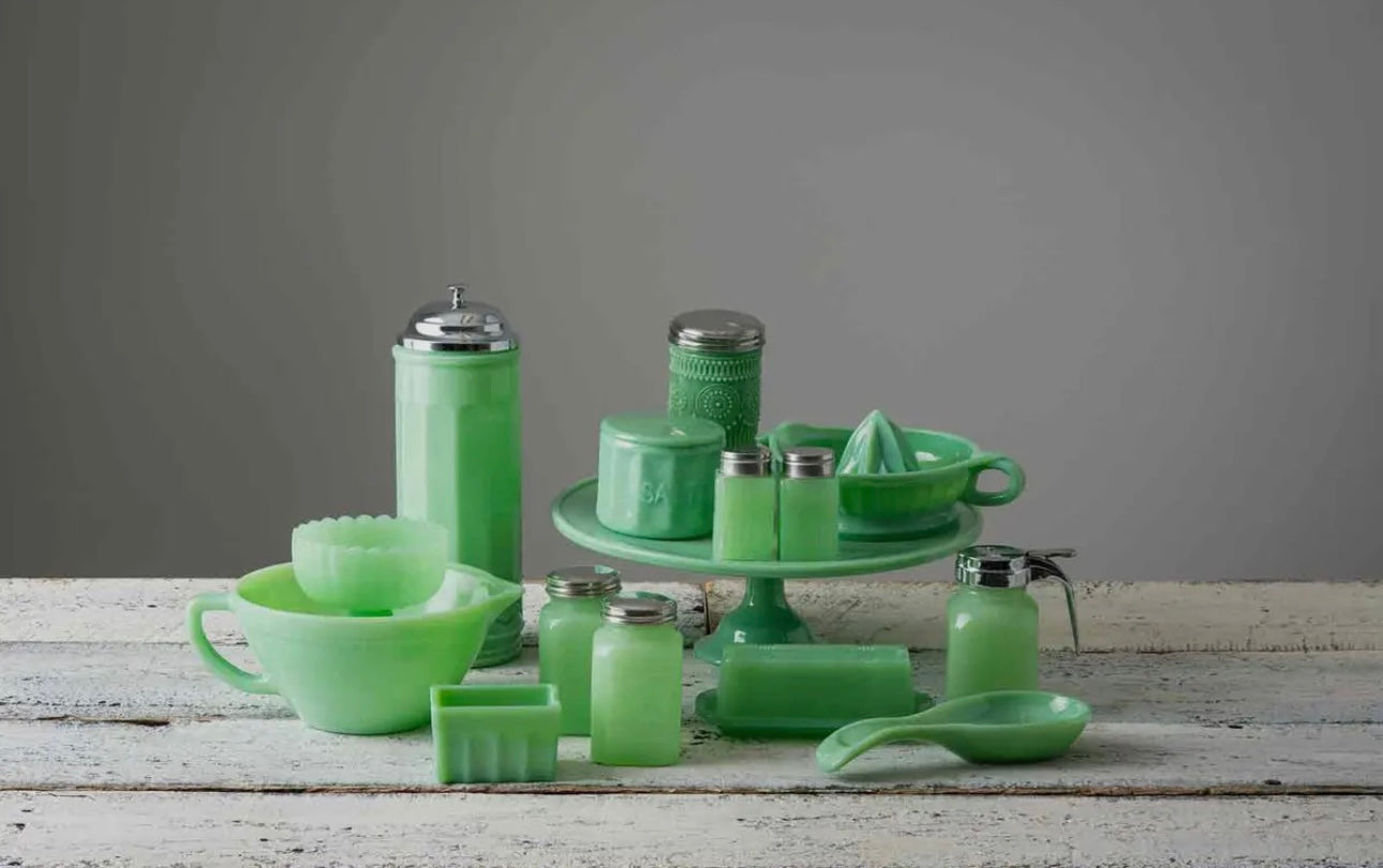 Jadeite Salt Cellar