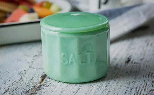 Jadeite Salt Cellar